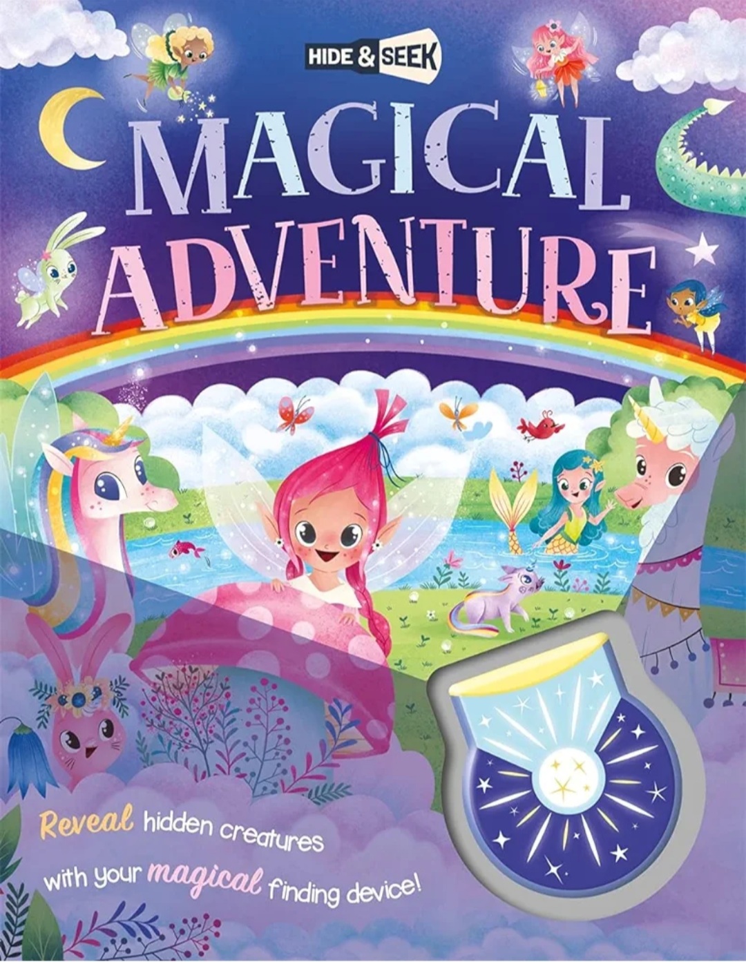 Magical adventure کتاب چراغ قوه دار