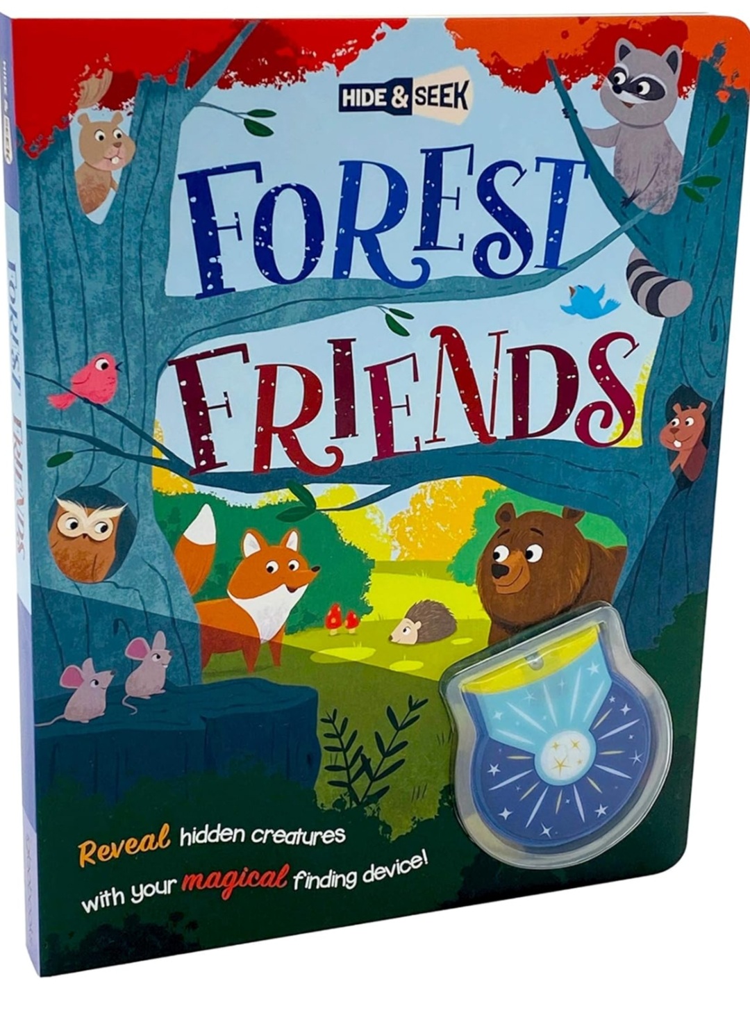 Forest freinds کتاب چراغ قوه دار کپی