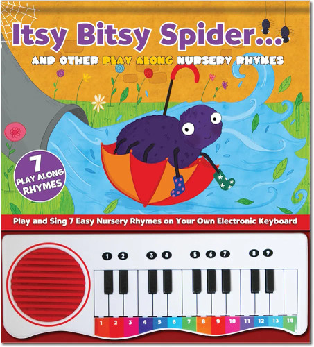 Nursery Rhymes Itsy Bitsy Spider: Novelty Activity Book (Piano Book)