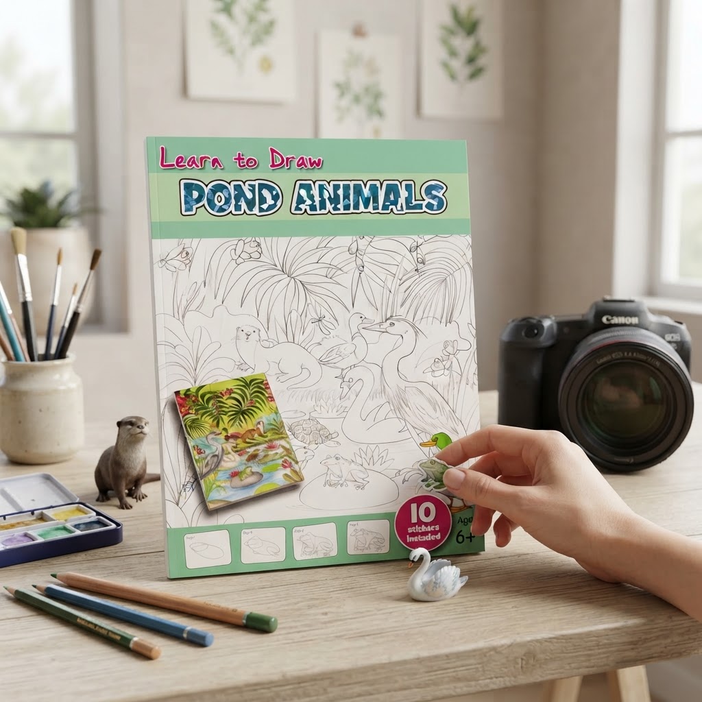 Learn to Draw Pond Animals (Learn to Draw Activity Book
